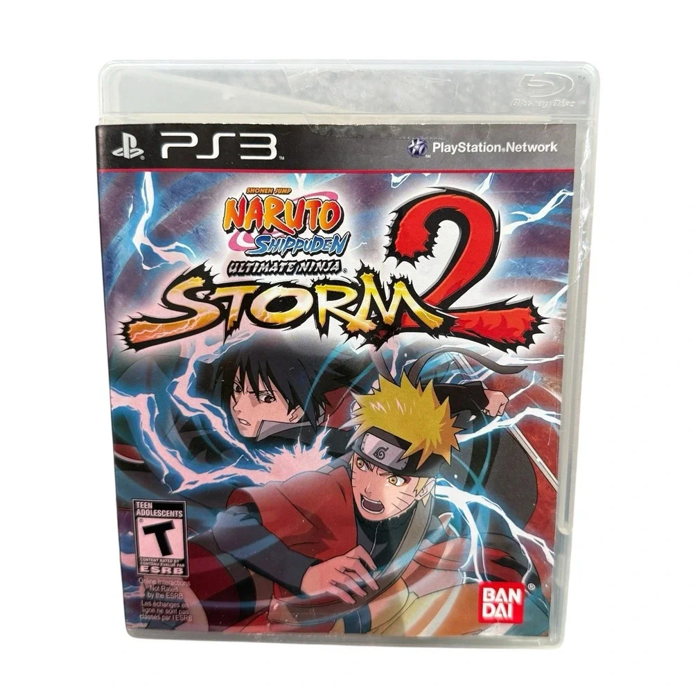 Naruto Shippuden: Ultimate Ninja Storm 2 Playstation 3 PS3 Fighting CIB Complete